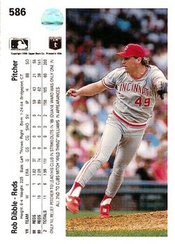 Rob Dibble  baseball card collectible - Main Image 2