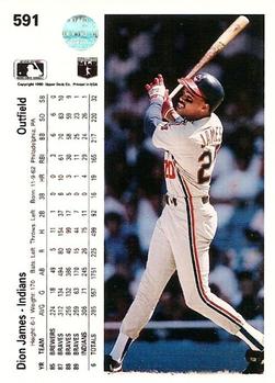 Dion James  baseball card collectible - Main Image 2