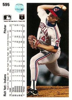 Rich Yett  baseball card collectible - Main Image 2