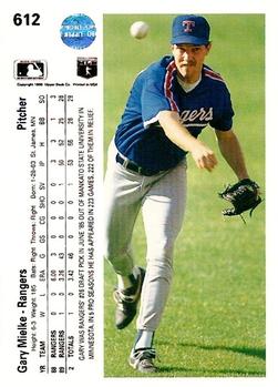 Gary Mielke  baseball card collectible - Main Image 2