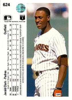 Jerald Clark  baseball card collectible - Main Image 2