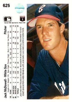 Jack McDowell  baseball card collectible - Main Image 2