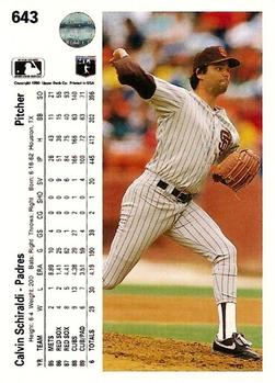 Calvin Schiraldi  baseball card collectible - Main Image 2