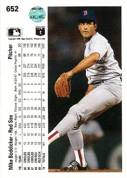 Mike Boddicker  baseball card collectible - Main Image 2