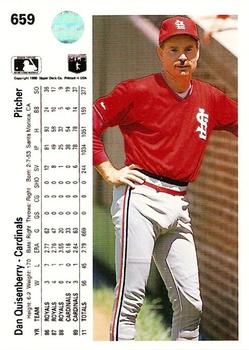 Dan Quisenberry  baseball card collectible - Main Image 2