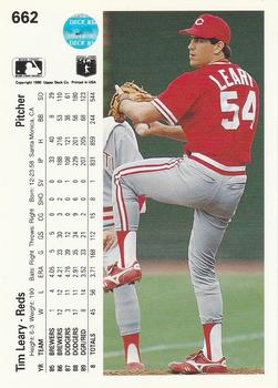 Tim Leary  baseball card collectible - Main Image 2