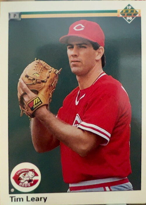 Tim Leary  baseball card collectible - Main Image 3
