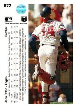 John Orton  baseball card collectible - Main Image 2