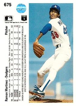 Ramon Martinez  baseball card collectible - Main Image 2