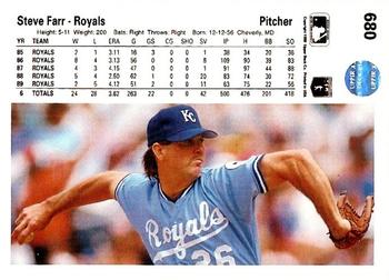 Steve Farr  baseball card collectible - Main Image 2