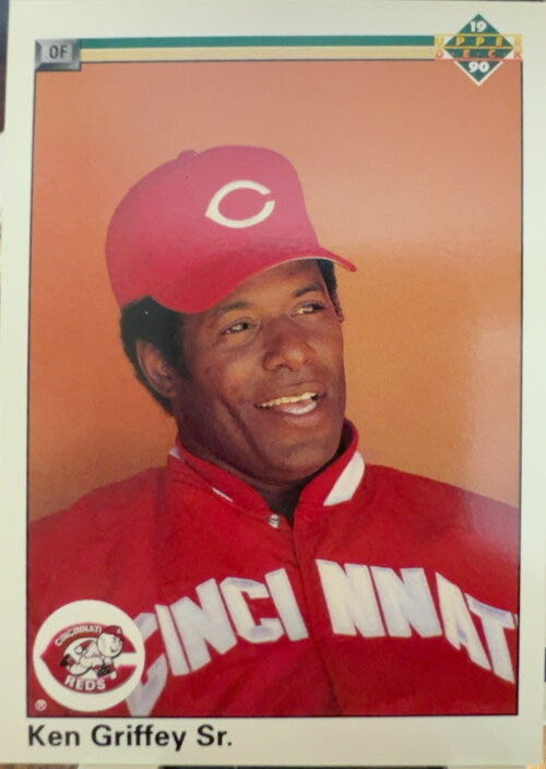 Ken Griffey, Sr.  baseball card collectible - Main Image 3