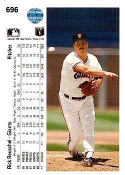 Rick Reuschel  baseball card collectible - Main Image 2