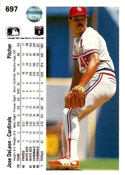 Jose DeLeon  baseball card collectible - Main Image 2