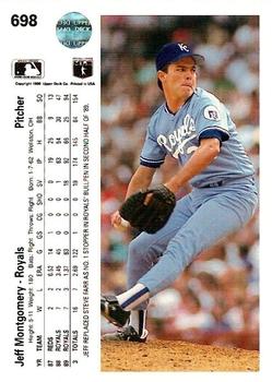 Jeff Montgomery  baseball card collectible - Main Image 2