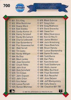 Checklist: 601-700  baseball card collectible - Main Image 2