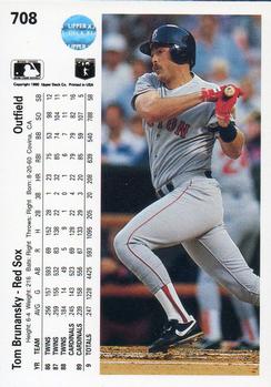 Tom Brunansky  baseball card collectible - Main Image 2