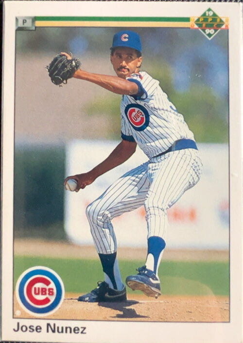 Jose Nunez  baseball card collectible - Main Image 3