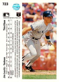 Jim Leyritz  baseball card collectible - Main Image 2