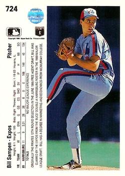 Bill Sampen  baseball card collectible - Main Image 2