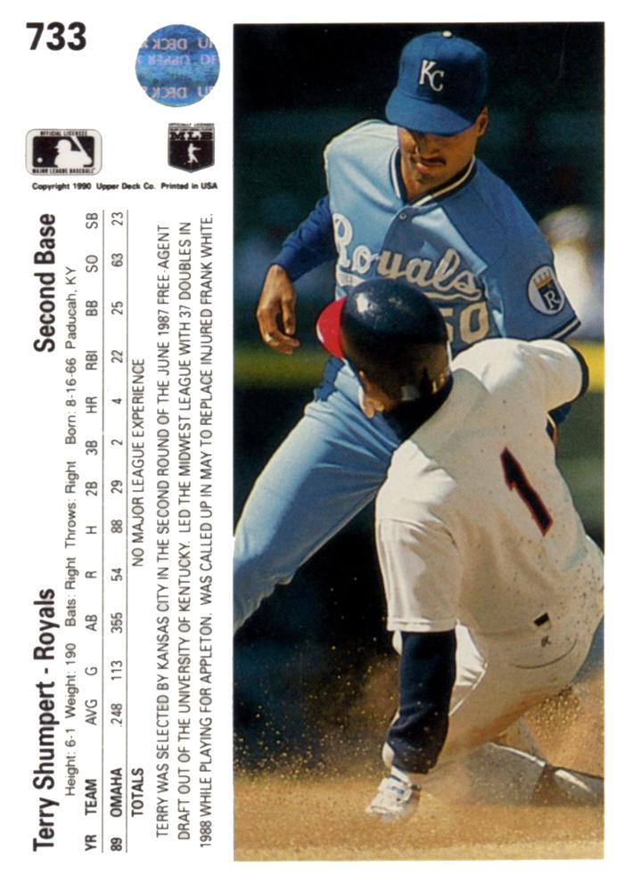 Terry Shumpert  baseball card collectible - Main Image 2