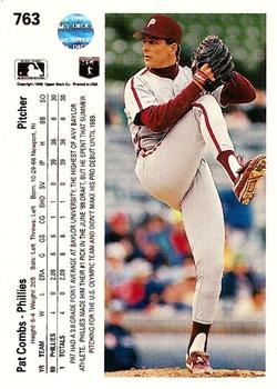 Pat Combs  baseball card collectible - Main Image 2