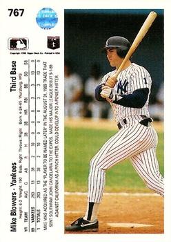 Mike Blowers  baseball card collectible - Main Image 2