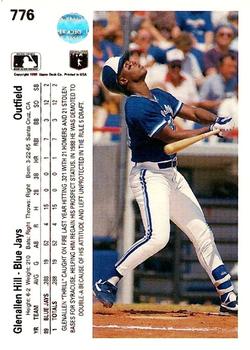 Glenallen Hill  baseball card collectible - Main Image 2