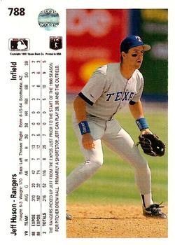 Jeff Huson  baseball card collectible - Main Image 2