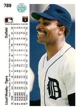 Lloyd Moseby  baseball card collectible - Main Image 2