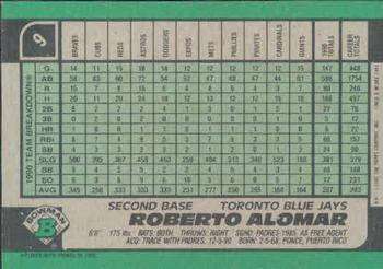 Roberto Alomar  baseball card collectible - Main Image 2