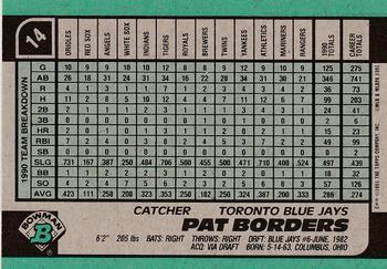 Pat Borders  baseball card collectible - Main Image 2