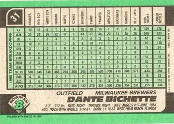 Dante Bichette  baseball card collectible - Main Image 2