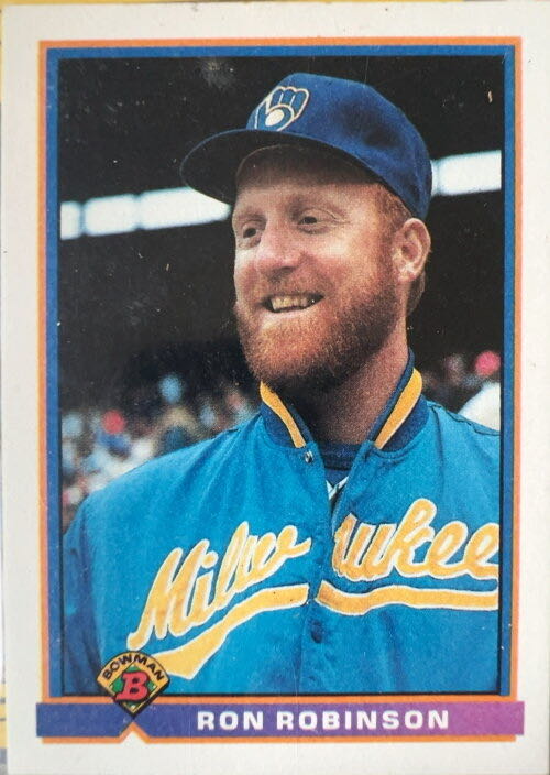 Ron Robinson  baseball card collectible - Main Image 3