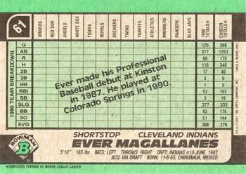 Ever Magallanes  baseball card collectible - Main Image 2