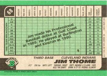 Jim Thome  baseball card collectible - Main Image 2