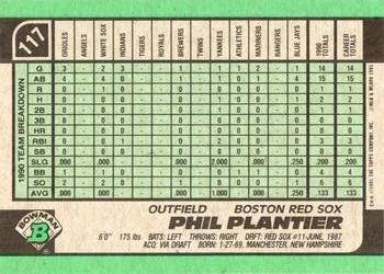 Phil Plantier  baseball card collectible - Main Image 2