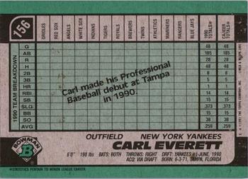 Carl Everett  baseball card collectible - Main Image 2