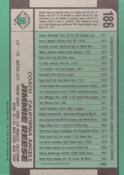 Jimmie Reese  baseball card collectible - Main Image 2