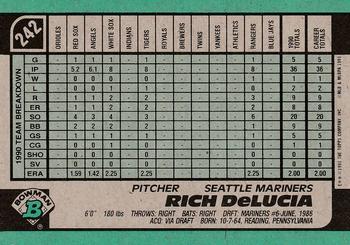 Rich DeLucia  baseball card collectible - Main Image 2