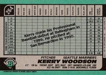 Kerry Woodson  baseball card collectible - Main Image 2