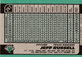 Jeff Russell  baseball card collectible - Main Image 2