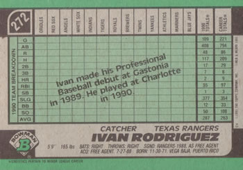 Ivan Rodriguez  baseball card collectible - Main Image 2