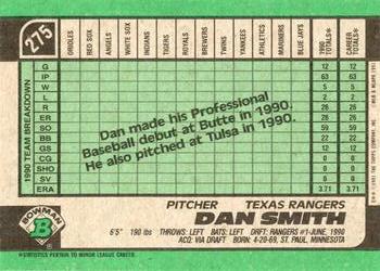 Dan Smith  baseball card collectible - Main Image 2