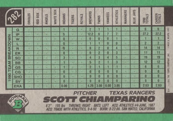 Scott Chiamparino  baseball card collectible - Main Image 2