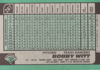Bobby Witt  baseball card collectible - Main Image 2