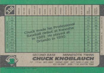 Chuck Knoblauch  baseball card collectible - Main Image 2