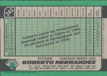 Roberto Hernandez  baseball card collectible - Main Image 2