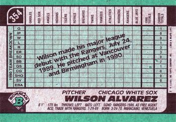 Wilson Alvarez  baseball card collectible - Main Image 2