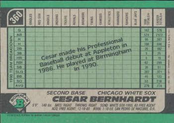 Cesar Bernhardt  baseball card collectible - Main Image 2