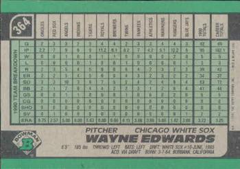 Wayne Edwards  baseball card collectible - Main Image 2